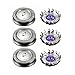 Oral-Q 3pcs Shaving Heads Replacement for Philips Shaver HQ56 HQ55 HQ6970 PQ202 etc with Free Shaver Cleaning Brush Razor Blades Cutters and Foils