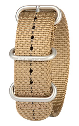BertucciDX3 B-159 Coyote w/Black Dash 22mm Nylon Watch Band