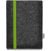 Stilbag maßgeschneiderte eReader-Hülle LEON | Farbe: anthrazit-grün | eBook Reader Tasche aus Filz | e-Reader Schutzhülle | Tasche Made in Germany