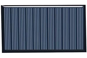 WMOOL 80x45mm 5V 75mA Panneau Solaire Drop Board Solaire Silicon Panneaux Conseil Polycristallin Alimentation Accessoires Lumière Jardin