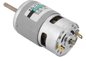 HILITAND Motore 775 Dc, motore Dc per albero di prolunga per coppia elevata ad alta potenza 12v / 24v(24V20000 RPM)
