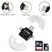 Produktbild SD/TF Kartenleser,G-TING Lightning/ USB/ Micro USB/ USB-C Card Reader (Schwarz)