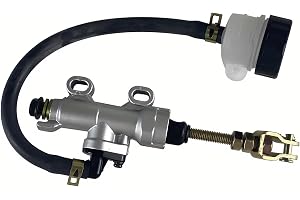 Bakre bromscylinderpump med tank kompatibel med Suzuki GSXR 600 750 1000 1100 GSX1300R RF600 RF900 SV650 SV1000 GC150/200 (si