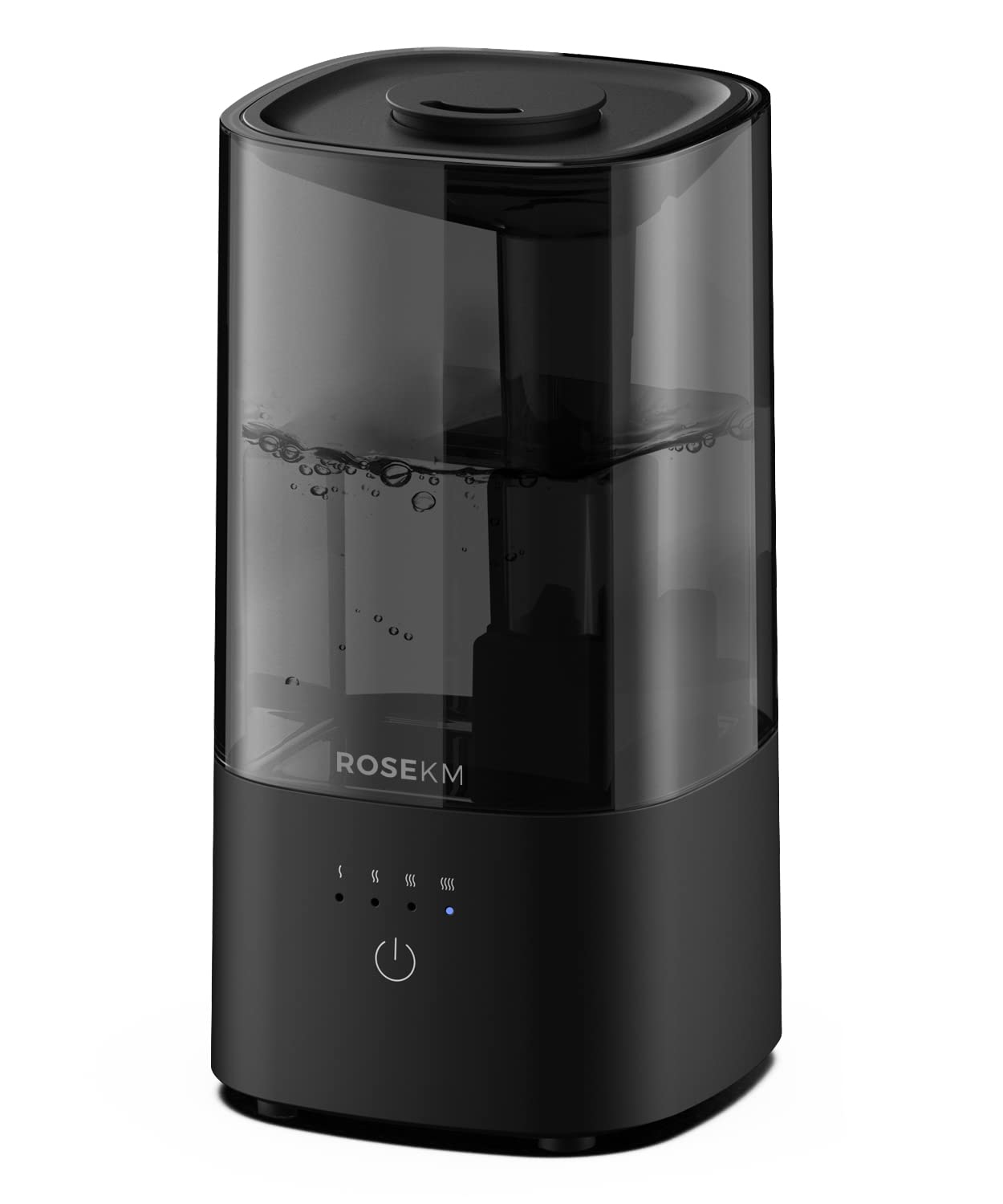 Rosekm Humidifiers For Bedroom, 2 Liter Cool Mist Humidifier For Plant And Baby Nursery, Small Quiet Air Humidifier, Ultrason