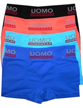 LisaModa 4er Pack Seamless Boxershorts Boys uni