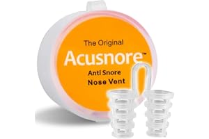 The Original Acusnore Anti Snore Nose Vent- World's First Basket Spiral Design For Ultimate Comfort & Fit- Stop Snoring, Natural Sleep Aid for the Relief of Snoring, Sinus Issues, Restless Sleep- STARTER PACK- Includes 4 Sizes To Ensure You Find a Perfect Fit- Also Increase Sports Performance With Better Air Flow- MONEY BACK GUARANTEE (MEDIUM)
