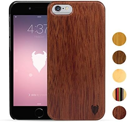 Apple iPhone 6 / 6S - (Style A) Wood Case (Rosewood) - MediaDevil Artisancase