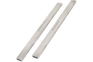 UXCELL sourcing map 2pcs Outils de Tournage 5mm x 14mm x 200mm Travail Métaux Coupe Tour HSS Outil Mèche