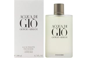 ARMANI BEAUTY Giorgio Armani Acqua di Gio, eau de toilette, blanca, paquete de 1 (1 x 200 ml)