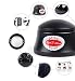 INHDBOX Nail Polish Steam Remover Machine,Electric Steam Easy Cleaner Polish Glue,Suitable For Any Polish Gel (Black) RS.9151.00