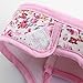 Masione Baby Girl Shoes with Cute Floral Bow Pink Purple (12, Pink)
