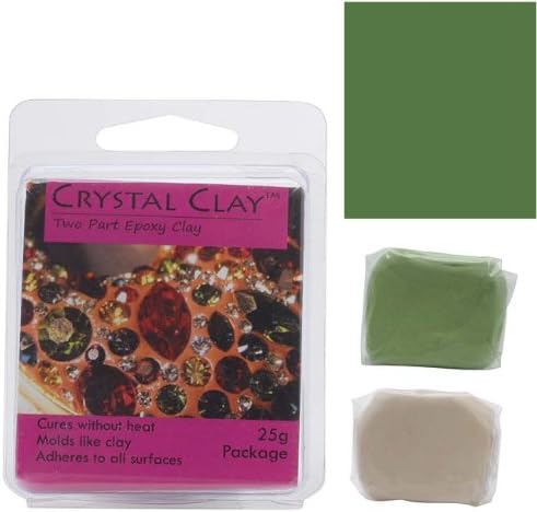 Crystal Clay 2-Part Epoxy Clay Kit 'Sage' 25 Grams