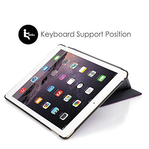 ForeFront Cases® Neue Origami Leder Hülle / Tasche / Case / Cover für Apple iPad Mini / iPad Mini Retina – Rundum-Geräteschutz und intelligente Auto-Sleep-Wake-Funktion mit 3-JAHRES-GARANTIE VON FOREFRONT CASES – inkl. Eingabestift und Displayschutz - 8