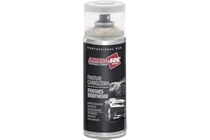 Ambro-Sol V400CAR1 Smalto / Vernice Finiture Carrozzeria, Resistente a Graffi, Alcool e Benzina, Ideale per Verniciare trattori, Bomboletta Spray in Banda Stagnata Riciclabile 400 ml, Aluminio Ruote