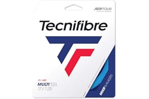 Tecnifibre Multifeel 1.25 Cuerdas de Tenis, Unisex Adulto