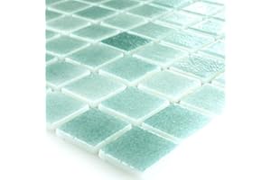 MOSAFIL Glas Schwimmbad Pool Mosaik Fliesen Türkis Mix