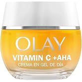 Olay Vitamin C Gel Facial Moisturizing Day Cream, With Lactic Acid (AHA), Niacinamide, Skin Brightening: Anti-Dark Spot Actio