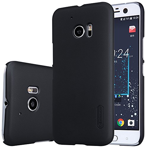 Preisvergleich Produktbild HTC 10 Hülle, IVSO Ultra Slim Harte Rückseite Schutzhülle Case + 1 Stück Displayschutzfolie für HTC 10 / HTC M10 Smartphone, Schwarz