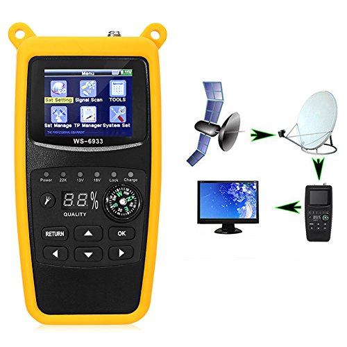Preisvergleich Produktbild SISHUINIANHUA Digitales Satellitensignal-Finder-Messgerät mit EU-Stecker für Messwerkzeug