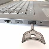 thumbnail image 2 of SZYDD 10/5Pack HDMIs Port Blockers Key Lock Security With 1 Key Data Guard For PC Laptop Notebook Resistant Port Lock Dust Plug 1 Key 2 of 14