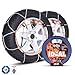 Price comparison product image Ideal I7 9mm Winter Car Snow Chains TUV Approved Universal fit for Tyre Size 195/55 R15 , 205/45 R16 , 215/40 R16 and More
