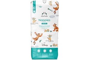 Amazon Brand - Mama Bear Disney Ultra Dry Nappies, Size 6+ (16+ kg), 66 Count, White