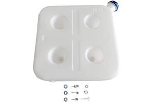 komsoup Kraftstofftank Kunststoff - Benzin Tank, Benzin Tankstelle, Benzintank Kunststoff 15 Liter, Standheizung Heizöl Benzin Tank Für Boot Auto LKW Parkheizung Zubehör