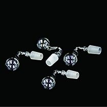 Adattatori In Vetro 10 Mm Per Laboratorio - Confezione Da 3 Per Distillazione E Generazione Di Gas - Foto 4