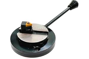 AD INTERNATIONAL Attacco per tornitura a sfera del tornio con macchine utensili in scala di dimensioni (base rotonda - punta singola - per Myford e dimensioni simili))