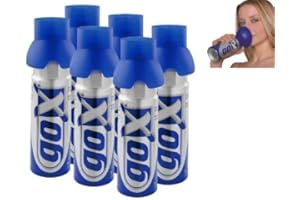 6er PACK Dosen GOX Sauerstoff pur 6 Liter - Booster Ihr Kapital Gesundheit - Marke.