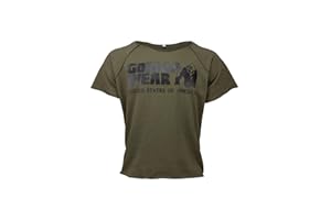 GORILLA WEAR Classic Workout Top Dark Green