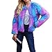 Produktbild SuperSU Damen Mantel Winter Elegant Warm Multicolor Faux Fur Kunstfell Jacke Kurz Mantel Flaumig Coat Jacke Faux Pelz Langarm Felljacke Tops Mantel Fellmantel Kunstpelz Jacke Warm Winterjacke S-3XL