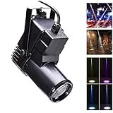 【4 Modi】 Dieses Bühnenlicht wird durch die Modi Automatic, Sound-Activated, DMX512 und Master-Slave gesteuert. Mehrere Pinspot-Lichter sind sehr verträumte und wunderschöne Lichteffekte, die eine lebendige, romantische Atmosphäre schaffen.