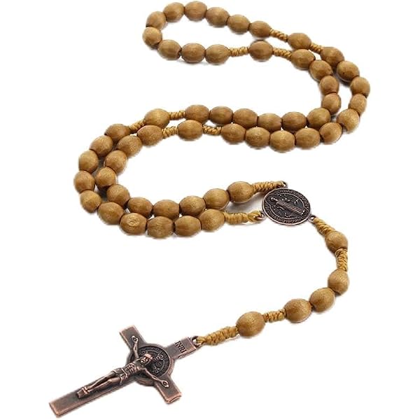 Yardwe 6 Collane Con Croce In Plastica Colorata - Rosarietti Per Bambini E Adolescenti - Regali Religiosi Per Festa E Comunione (Colori Casuali)