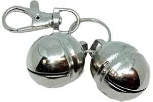 GB Falconry Supplies Superior strength Dog Bells for medium to large dogs with excellent sound quality with Lobster Clasp