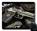 Produktbild Mauspad, 3 Gunr, HD-Pistole s P, Mauspad mit genähten Kanten