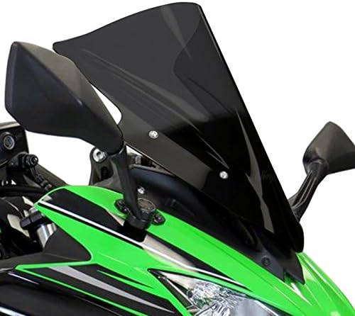 Double bubble screen Bodystyle Kawasaki Ninja 650 17-18 black smoke