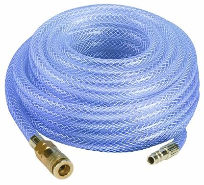Einhell Accessoire Tuyau haute pression, 15 mètres, Pression maximale10 bar, Ligne diamétre Ø10mm, Avec raccord rapide et embout à filetage