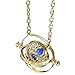 Accessorisingg Harry Potter Inspired Gold Time Turner Pendant with Blue Sand [PD079] RS.399.00