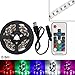 Price comparison product image Fathers Mothers Day Decor,Diadia Lighting LED Light Strip Kit TV Backlight 5V USB Strips Flexible Waterproof LED Lamp with 17 Keys RF Remote Controller for Flat Screen TV Background, HDTV, PC Monitor (A)
