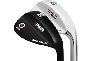 GRASKY Cuñas de Arena de Golf - Palos de Golf de Mano Derecha con Paja - 50/52 / 54/56 / 58/60 / 62/64 Grados Cortados en Forma de cuña