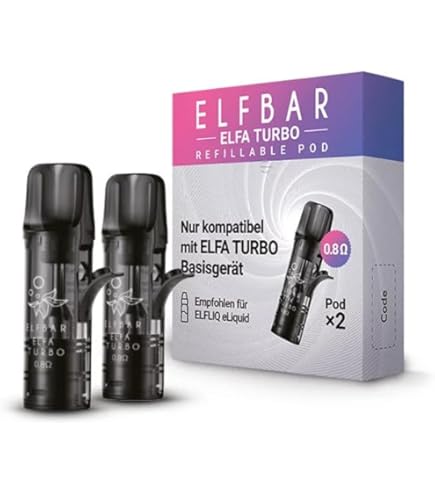 ELFBAR ELFX Pod 0.8ohm Non contiene nicotina 3 pcs : Amazon.it: Elettronica