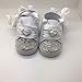 Produktbild Individuell Baby Mädchen Weiß Taufe Schuhe Größe 2. 3/6 Monate ca.. Kinderbett Kinderwagen Schuhe Kristall Bling Strass Diamant Bling. First Walker.