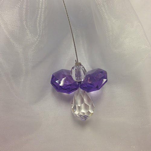 Hanging Crystal Guardian Angel Amethyst - February