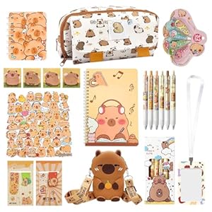 Set de Papelería Capibara, Estuche