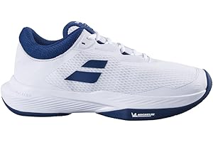 Babolat Hombres SFX 4 Cly Zapatillas De Tenis Zapatilla Tierra Batida Blanco-Azul Oscuro EU Neu