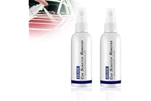 CARRENEU Spray de réparation des rayures de voiture 2 pièces Spray de réparation des rayures, répare les rayures de voiture, adapté à la réparation des rayures et à la peinture des voitures et des