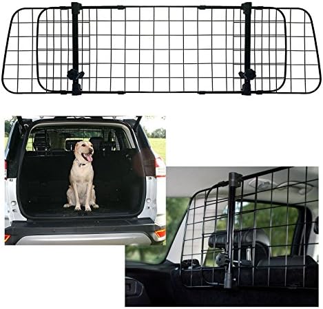 UKB4C Dacia Sandero Stepway Car Headrest Black Mesh Dog Guard