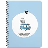 Hisli Şeyler 16.5x22.5 &Ccedil;izgili Defter - &Uuml;st&uuml;me Gelmeyin Ben Zaten Dolmuşum