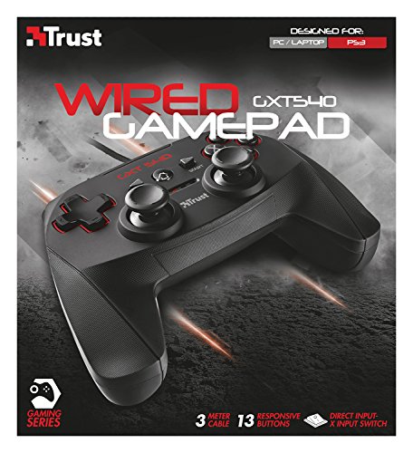 Trust Gaming GXT 540 - Gamepad para PlayStation 3 y PC